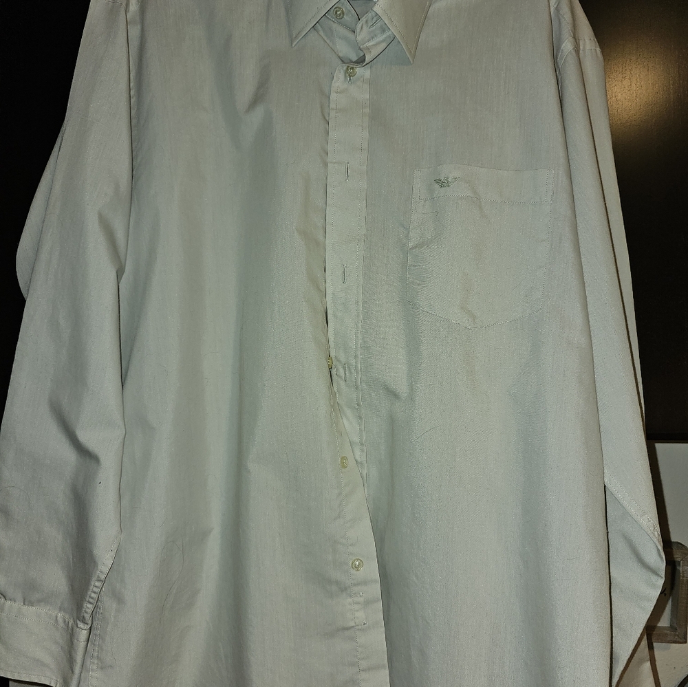 Flawless cream color button down dress shirt